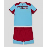 Camisa de Futebol Feyenoord Equipamento Alternativo Infantil 2025-26 Manga Curta (+ Calças curtas)